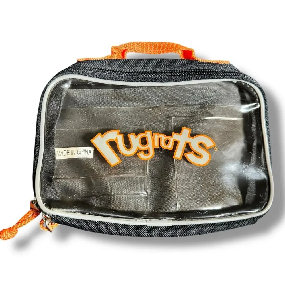 Vintage Rugrats Backpack + Pencil Case Chucky Tommy Dill 90s‎ Nickelodeon 2002